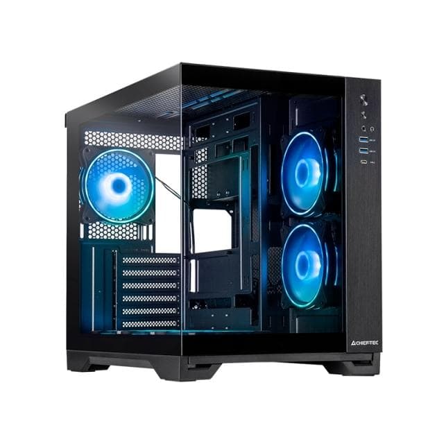 CHIEFTEC - Tg-Op Schwarz Tempered Glass