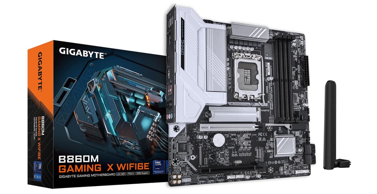 GIGABYTE - MK Gigabyte  B860M GAMING X WIFI6E