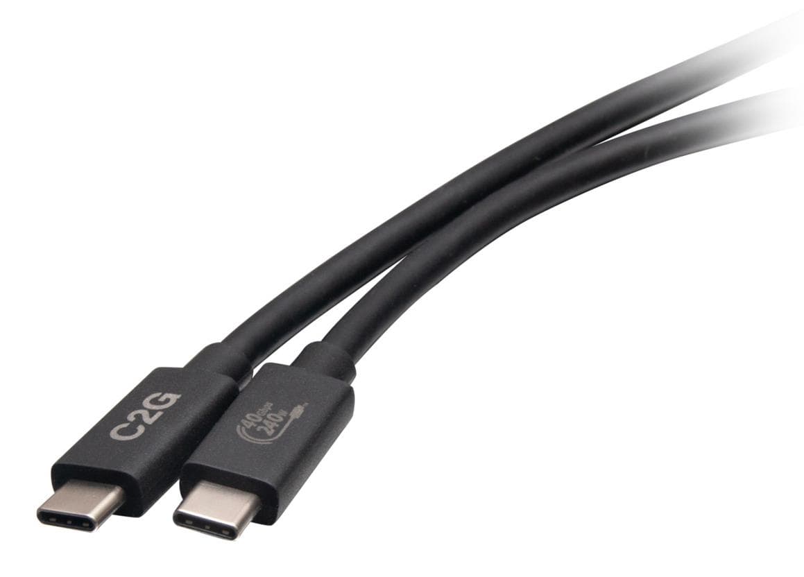 C2G - 1m USB C to C 240w 4.0 40Gbps