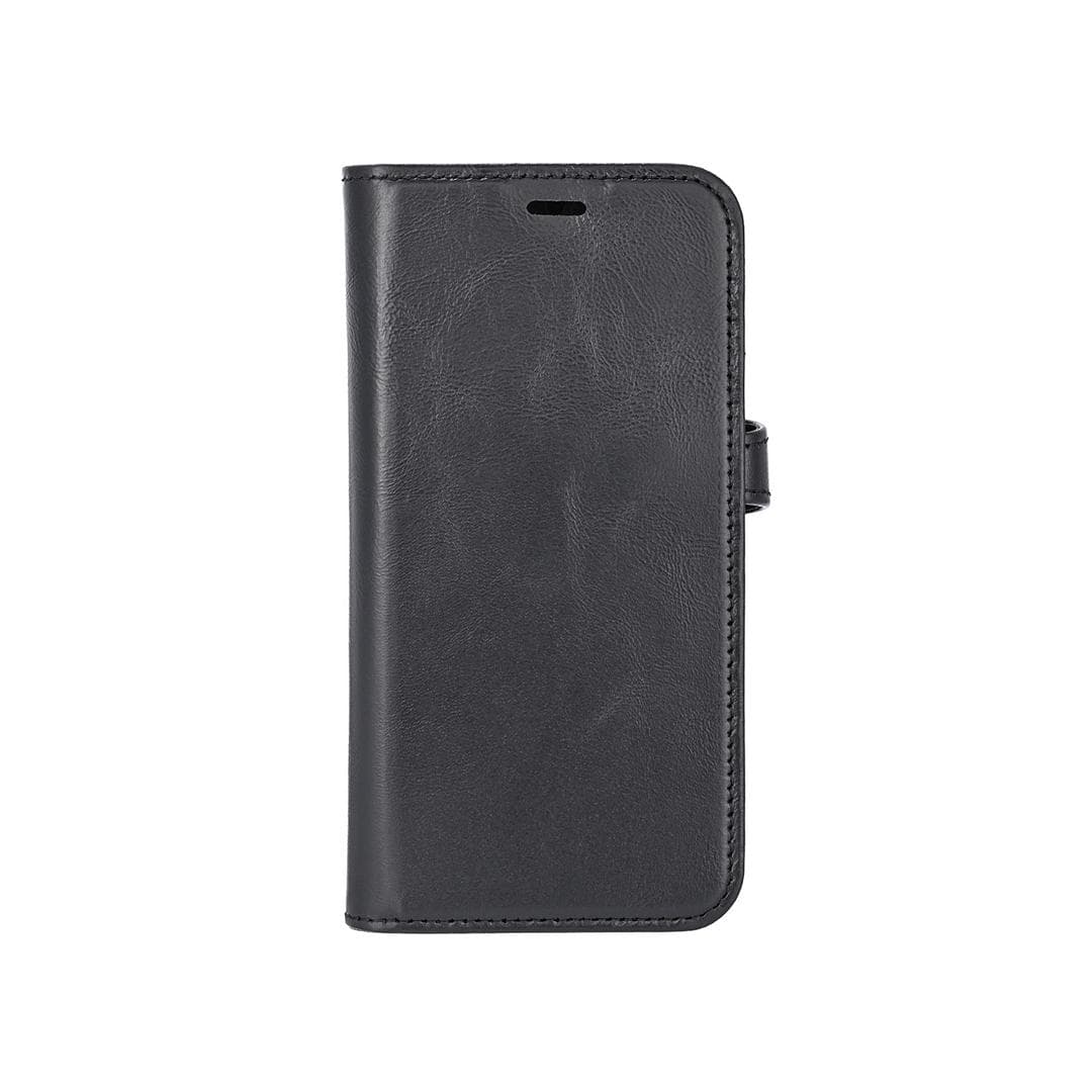 BUFFALO - 2in1 Leather 3 card iPhone 16e/17e Black