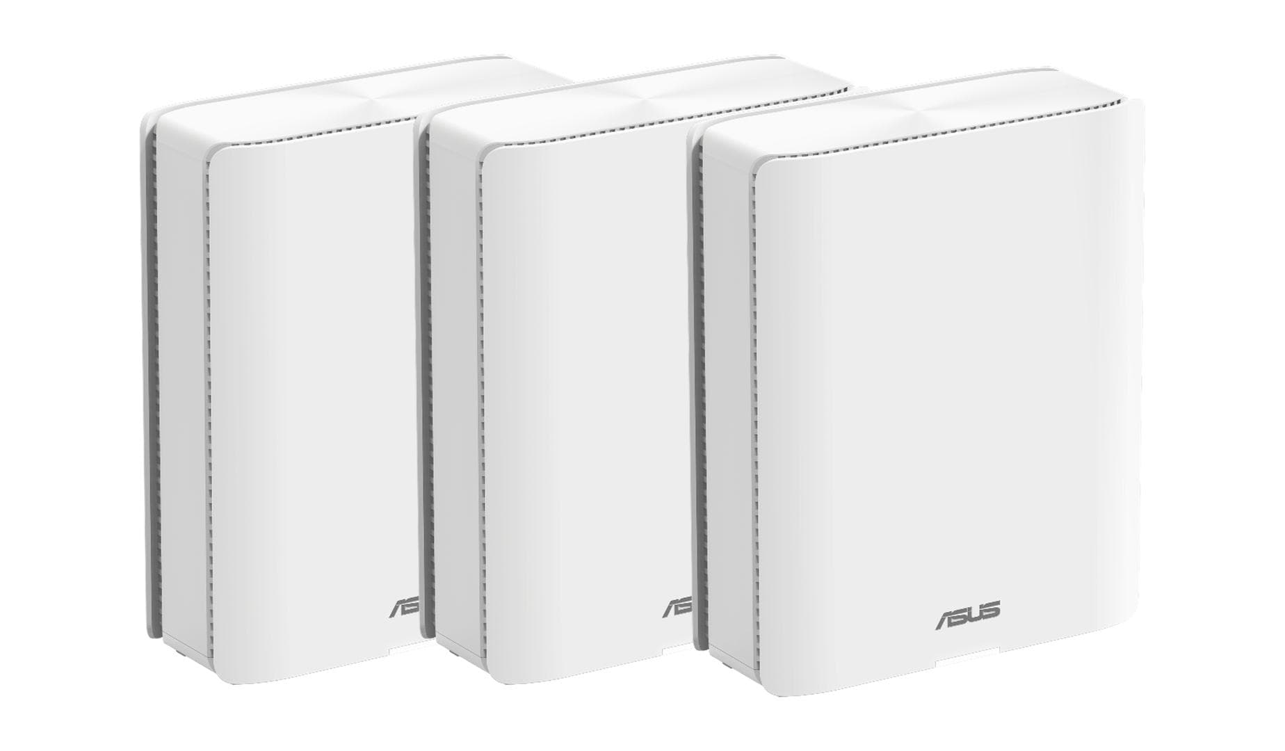 ASUS - ZenWiFi BQ16 BE25000 Quad-band WiFi 7 Mesh Router 3-Pack White