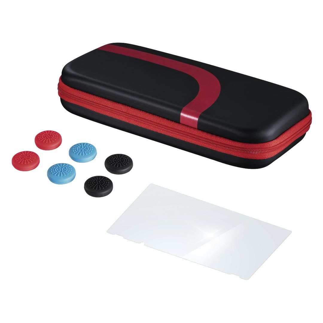 HAMA - Set for Nintendo Switch Black/Red