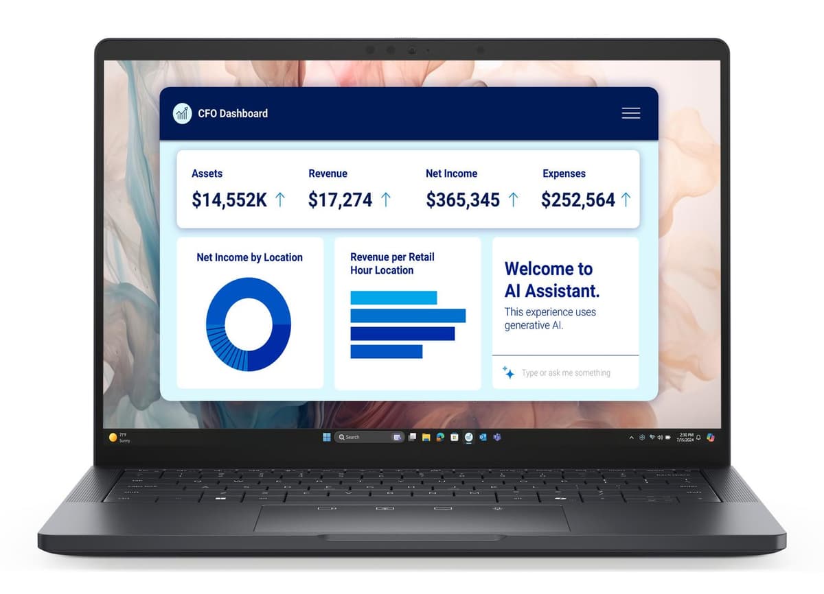 DELL - Pro 13 Premium PA13250 Intel Ultra 5 236V 13.3inch FHD+ 16GB 512GB SSD IR Cam&Mic 65W WLAN Backlit Kb W11P 3Y ProSpt