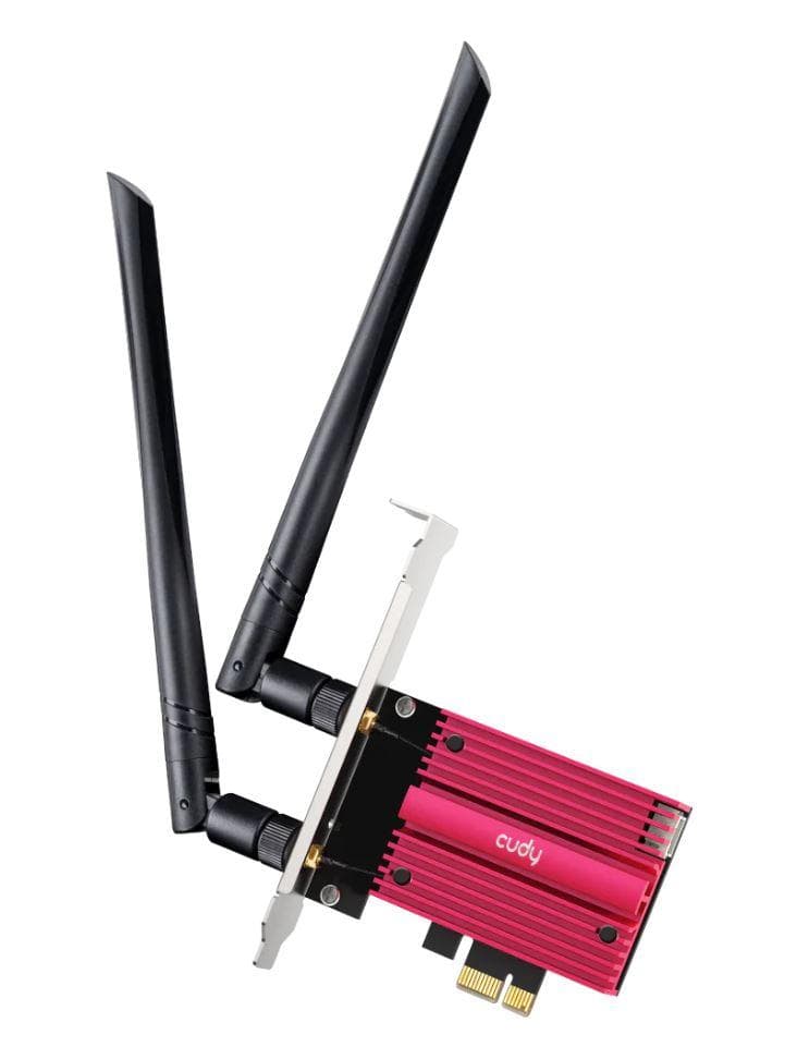 CUDY - Adapter PCI-E BE9300 WF7 Tri-Band 1P