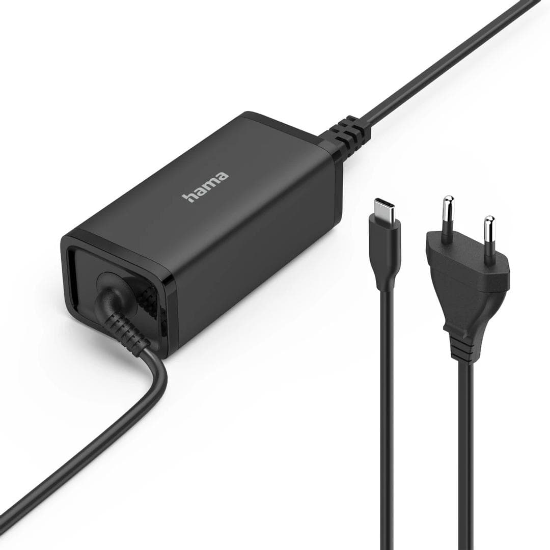 HAMA - Notebook Power Supply USB-C GaN 100-240V 5-20V/100W