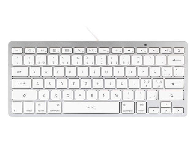 DELTACO - USB-C Keyboard for iOS/MacOS