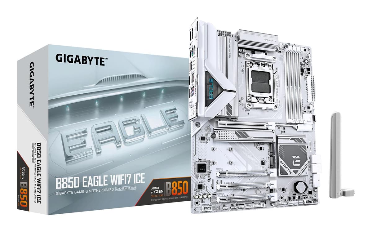 GIGABYTE - B850 Eagle Wifi7 Ice 