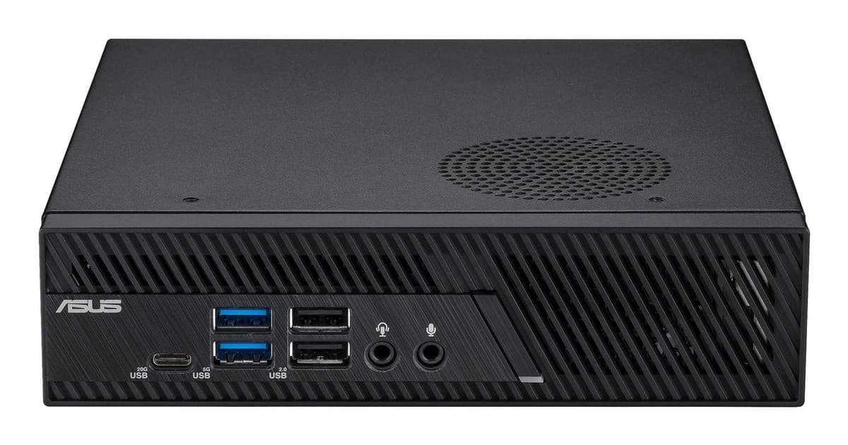 ASUS - MiniPC System PB63-B3203AH (Intel Core i3-14100, 8GB DDR5, 256GB SSD, WiFi 6E, Win 11 Pro)