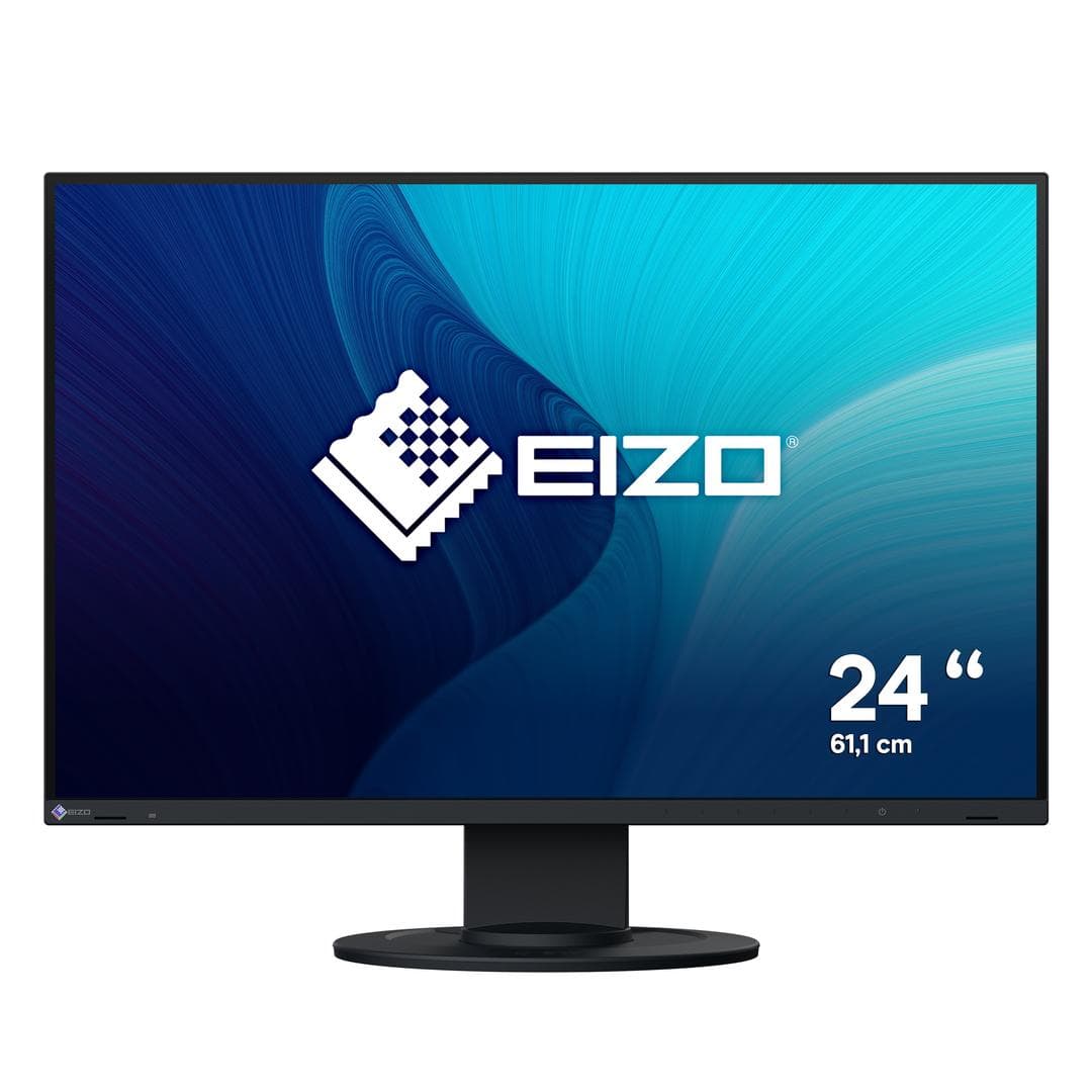 EIZO - EV2410R-BK 24 IN FHD 16:10 1920X1200 350 CD/SQM 178/178 IPS MNTR