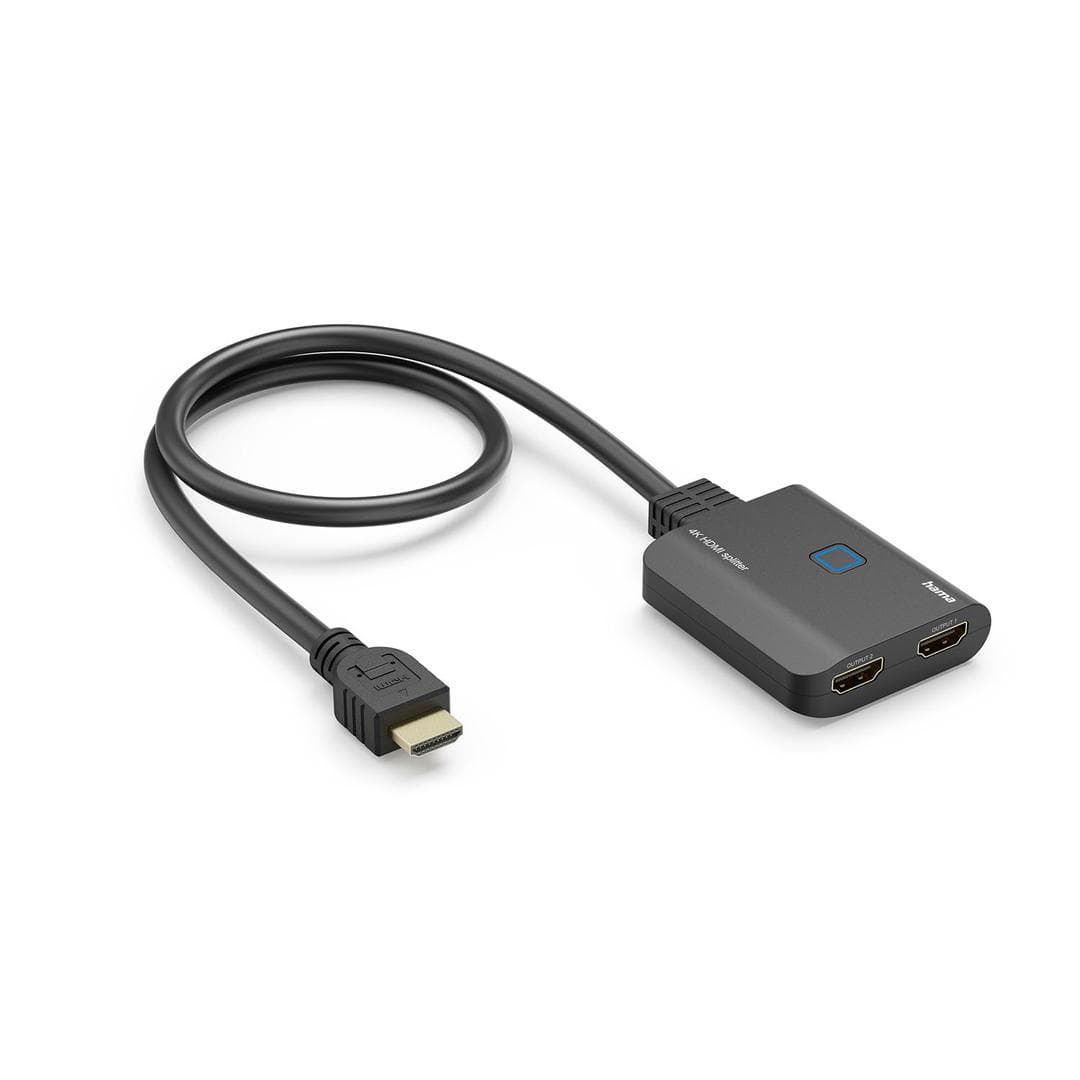 HAMA - HDMI-Splitter 4K One In Two Out