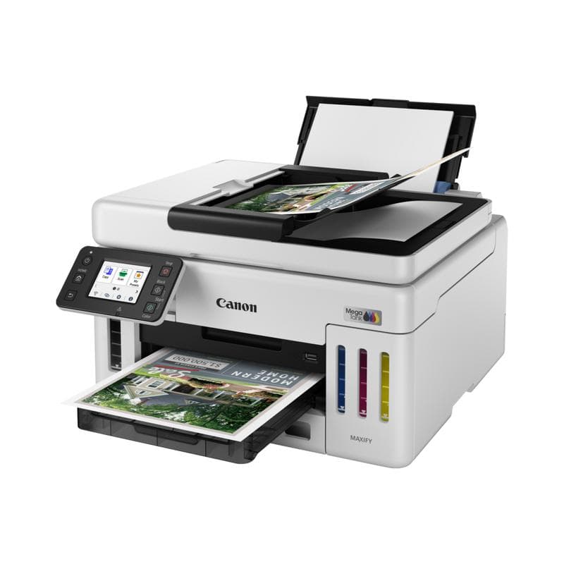 CANON - MAXIFY GX6150 MegaTank MFP colour inkjet CISS Legal 216x356mm A4 24ipm Print 350sheets USB Wi-Fi LAN