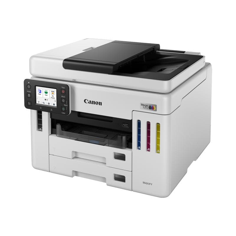 CANON - MAXIFY GX7150 MegaTank MFP colour inkjet CISS Legal 216x356mm A4 24ipm Print 600sheets USB Wi-Fi LAN