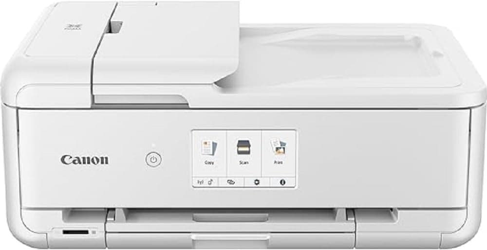 CANON - PIXMA TS9551Ca Inkjet Multifunction Printer 8ppm White A3