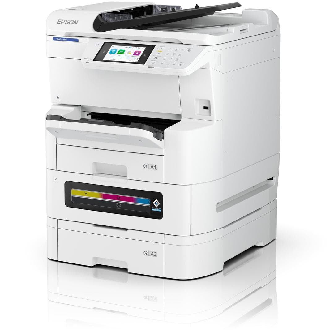 EPSON - WorkForce Pro EM-C8100RDWF MFP colour inkjet A3 22ppm Copy 25ppm Print 335sheets USB LAN Wi-Fi