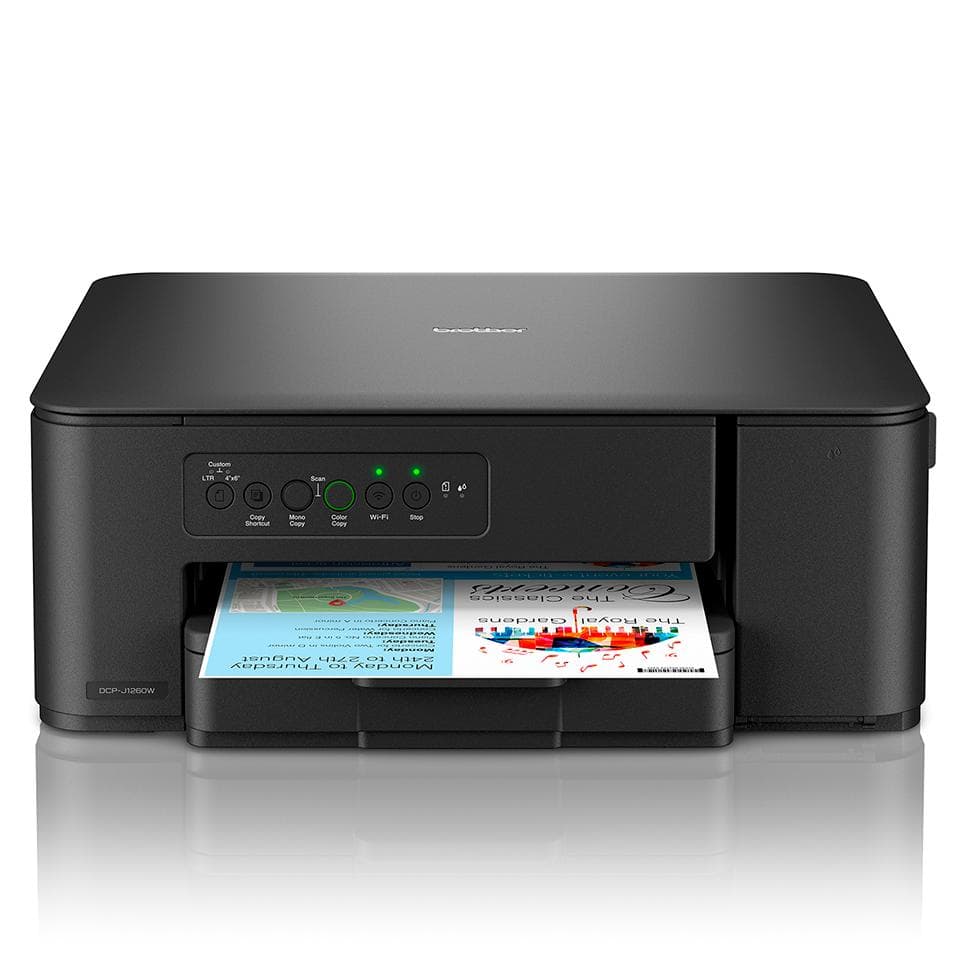 BROTHER - DCP-J1260W Compact 3-in-1 wireless inkjet printer