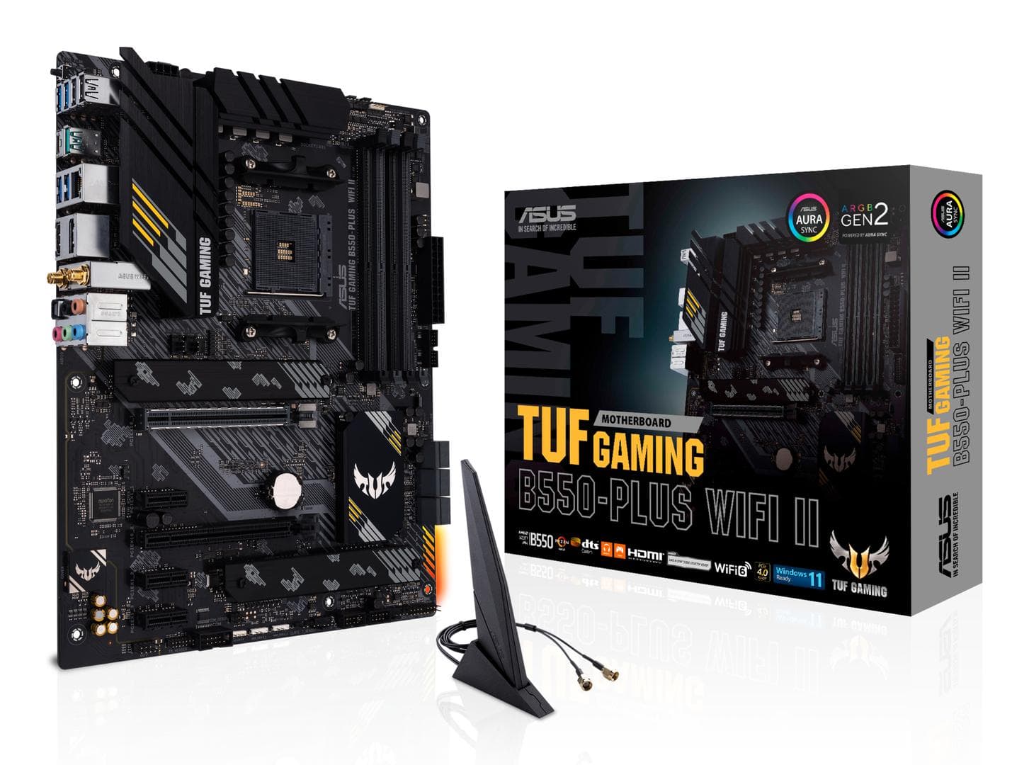 ASUS - TUF GAMING B550-PLUS WIFI II//AM4 B550 WIFI6 USB3.2GEN2 PC CPNT