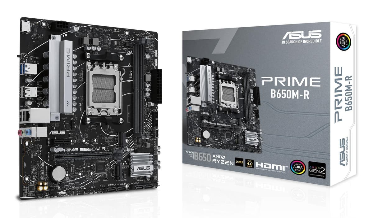 ASUS - PRIME B650M-R (mATX, B650, AM5)