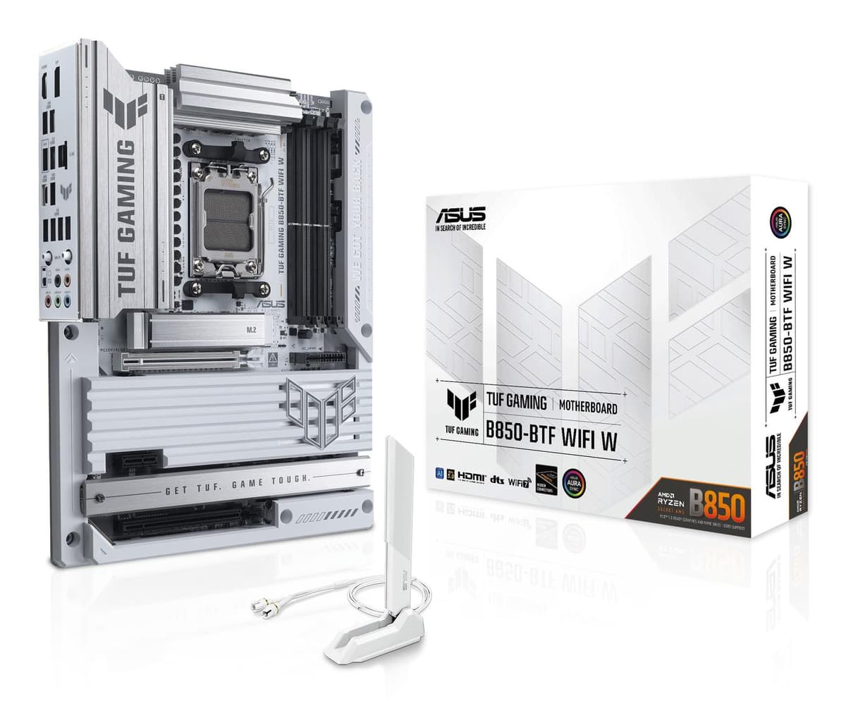ASUS - TUF GAMING B850-BTF WIFI WHITE (ATX, B850, AM5, DDR5, BTF)