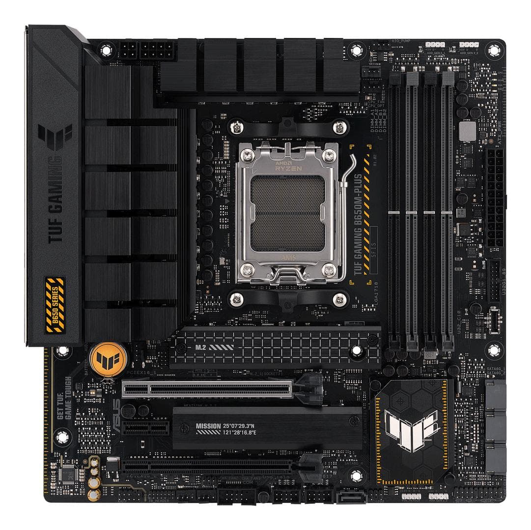 ASUS - TUF GAMING B650M-PLUS (mATX, B650, AM5)