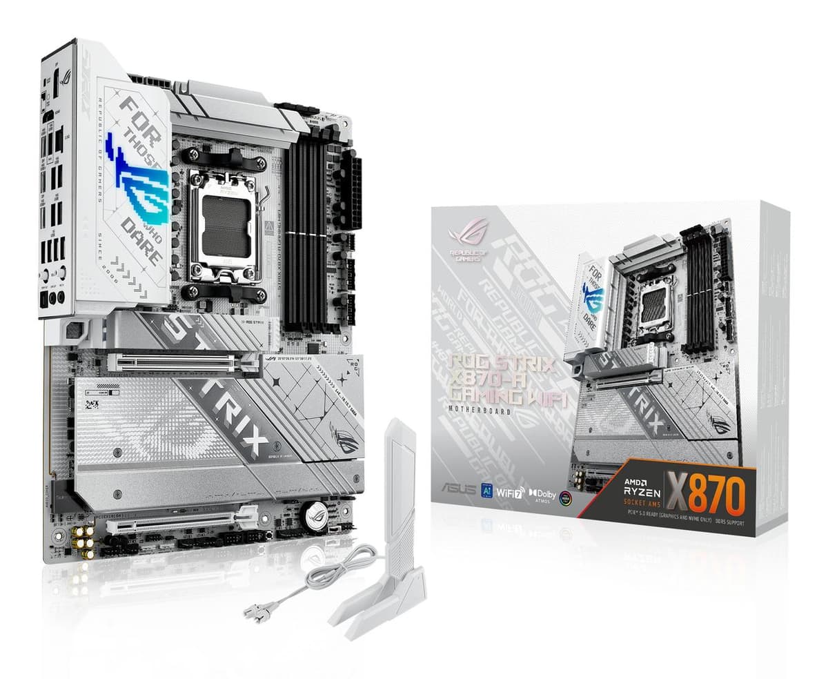 ASUS - ROG STRIX X870-A GAMING WIFI (ATX, X870, AM5, DDR5)