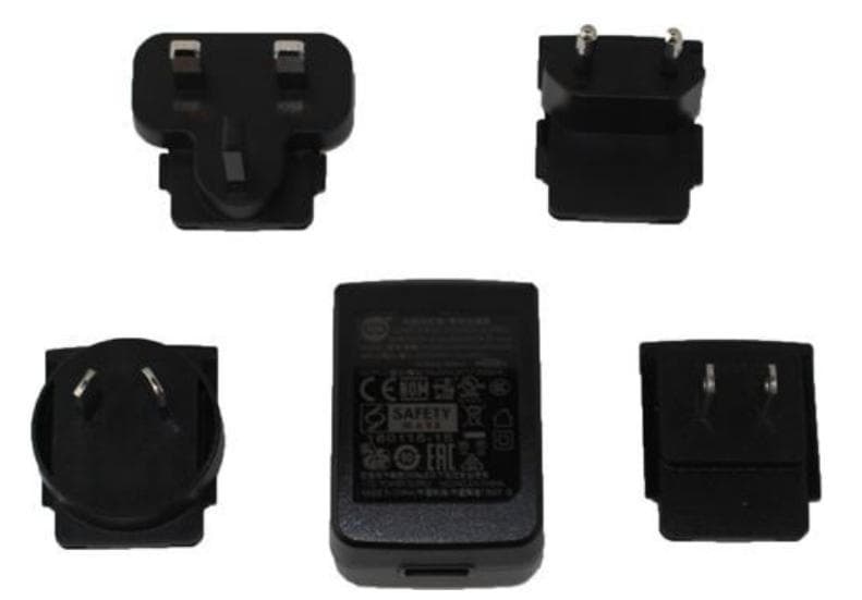 DATALOGIC - PWR WALL ADAPTER KIT MEMOR 30-35 4 REGIONAL PLUGS USB-C CABL