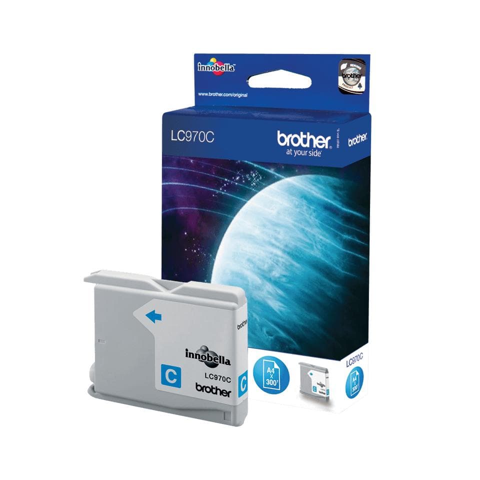 BROTHER - LC-970C INK CARTRIDGE CYAN F/ DCP-135C -150C MFC-235C NS