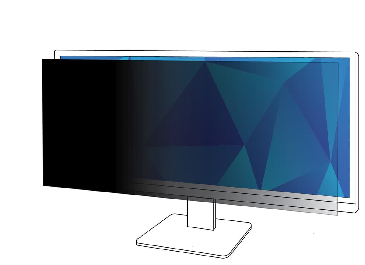 3M - personvernfilter for 34" widescreen (21:9) - personvernfilter for skjerm