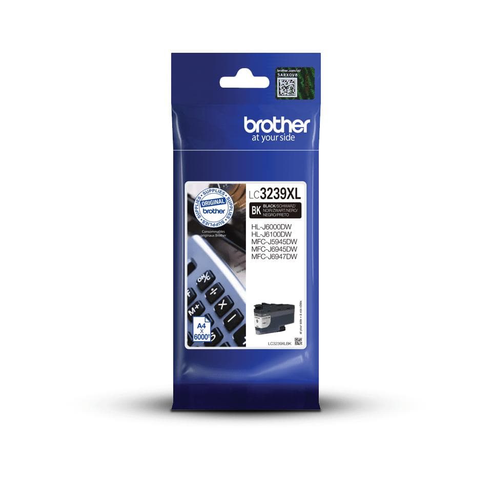 BROTHER - LC3239XLBK ink cartridge Black 6K