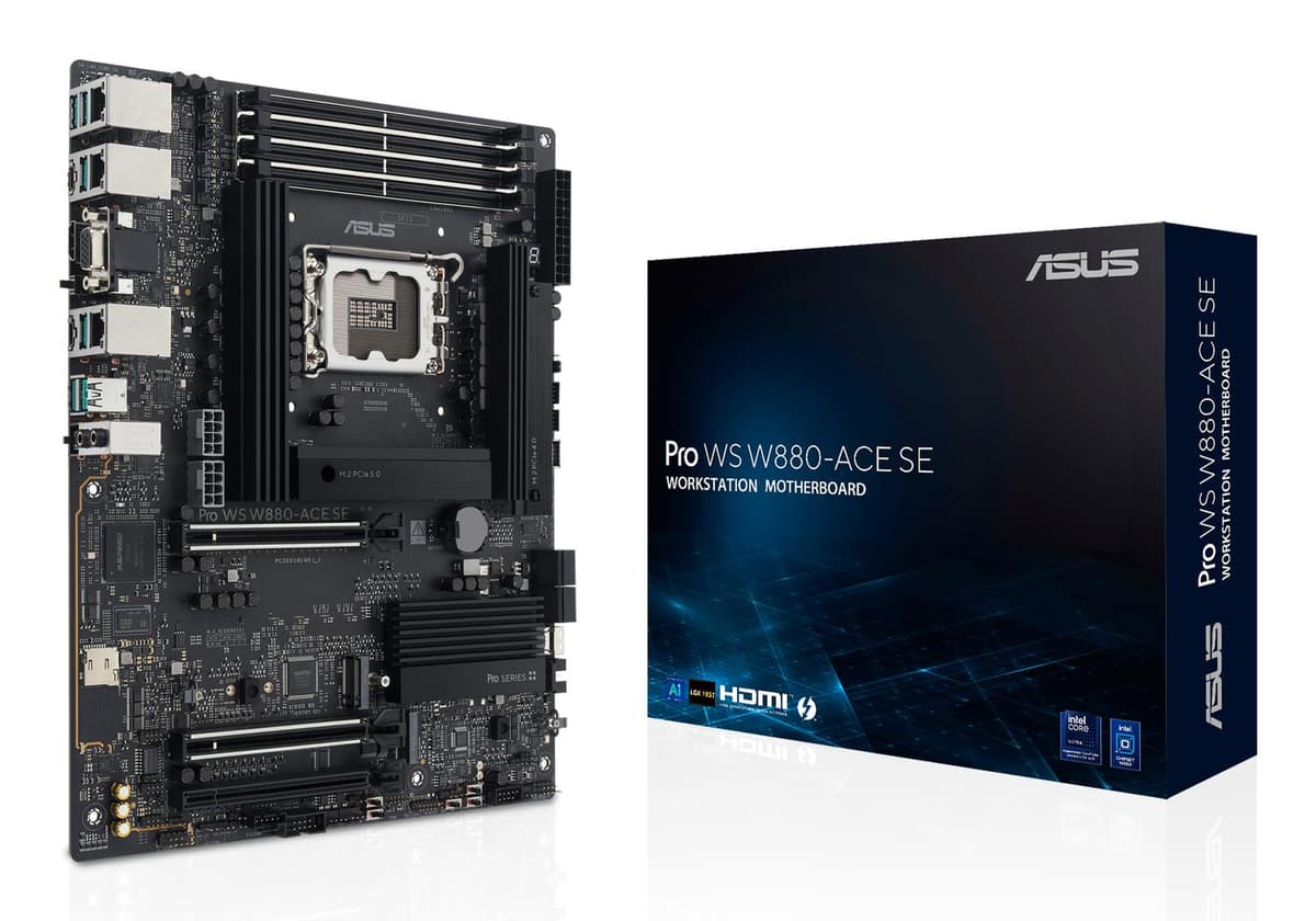 ASUS - PRO WS W880-ACE SE (ATX, W880, LGA 1851, DDR5)