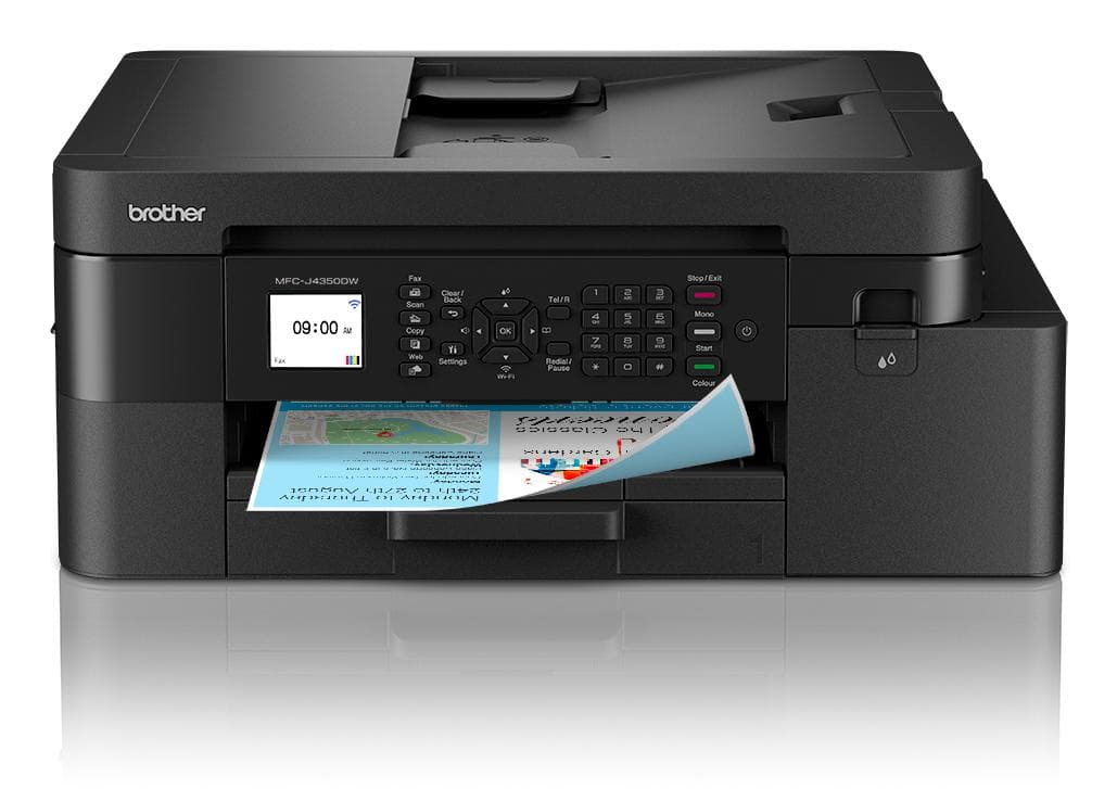 BROTHER - MFC-J4350DW Compact all-in-one wireless business ink printer with ADF