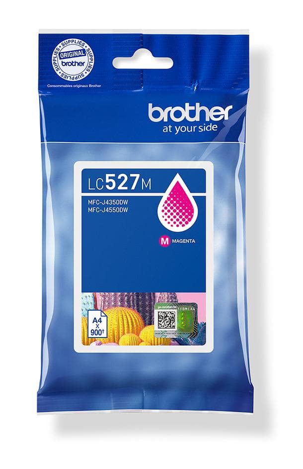 BROTHER - LC527M Magenta standard ink cartridge, yield up to 900 pages