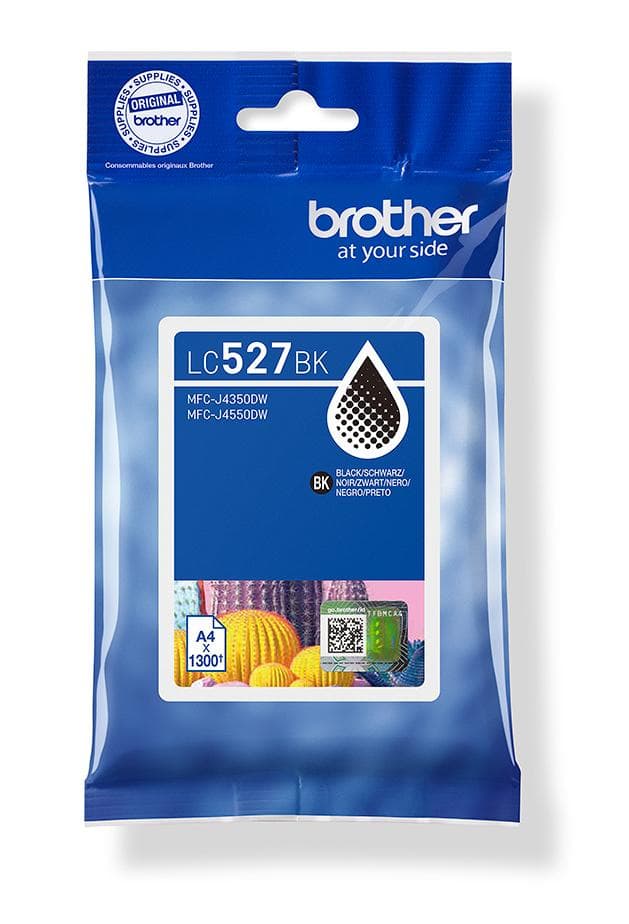 BROTHER - LC527BK Black standard ink cartridge, yield up to 1 300 pages