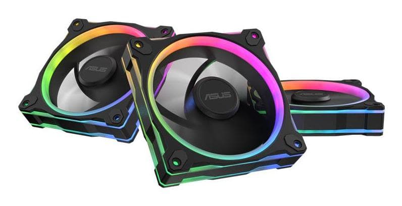 ASUS - PRIME MR120 ARGB REVERSE BLACK 3IN1