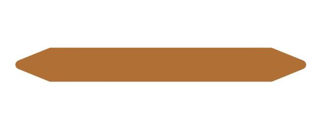 BROTHER - PRE-CUT PIPE MARKER ROLLS BROWN/PETROL WITHOUT PICTOGRAM 2 SUPL