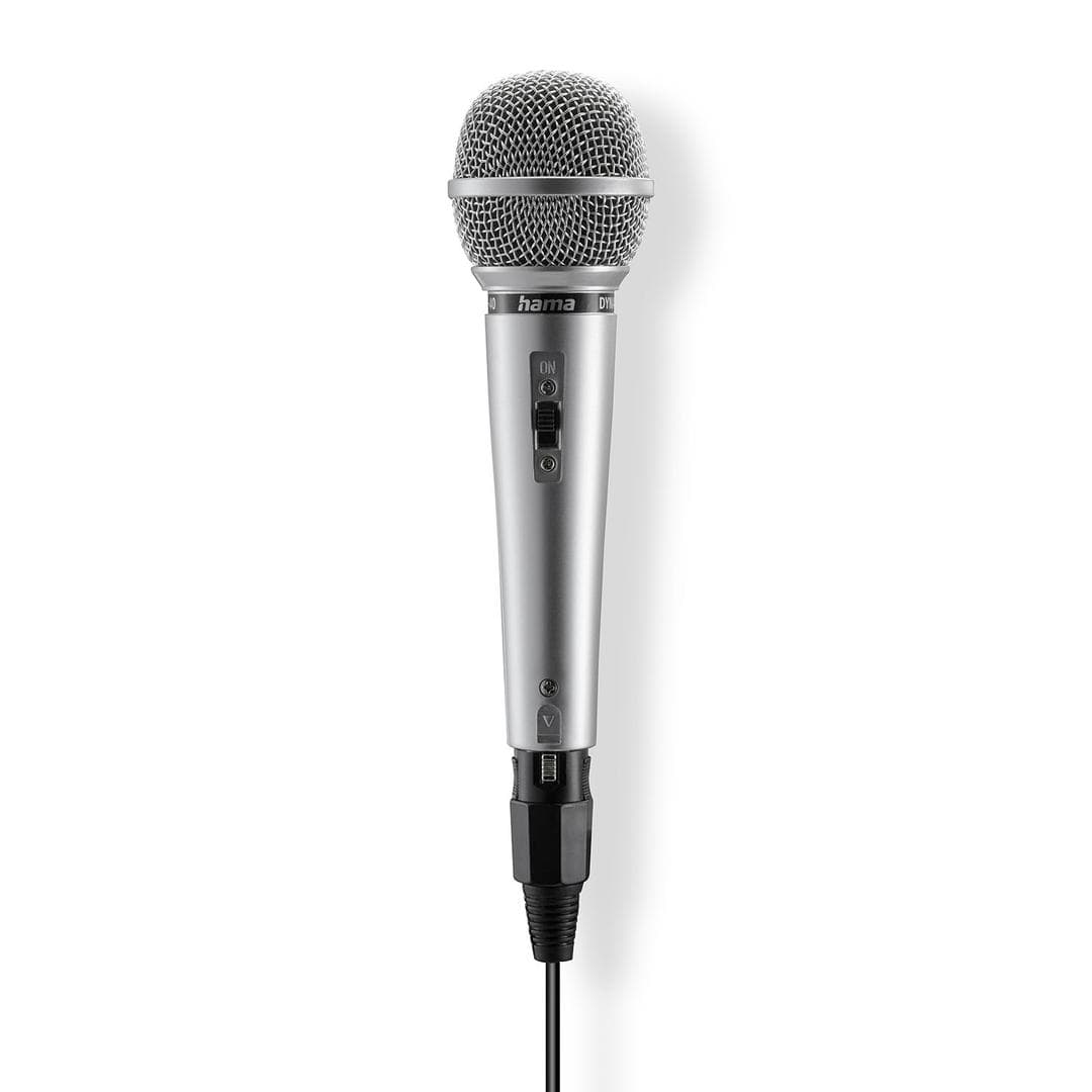 HAMA - Dynamic Microphone Mono Jam Star Silver