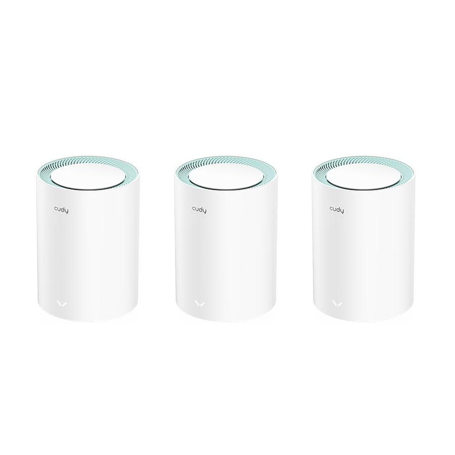 CUDY - Mesh Solution M1500 (3-pack) WF6 AX1500 Gigabit
