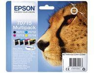 EPSON - Ink/T0715 Cheetah 5.5ml CMYK SEC