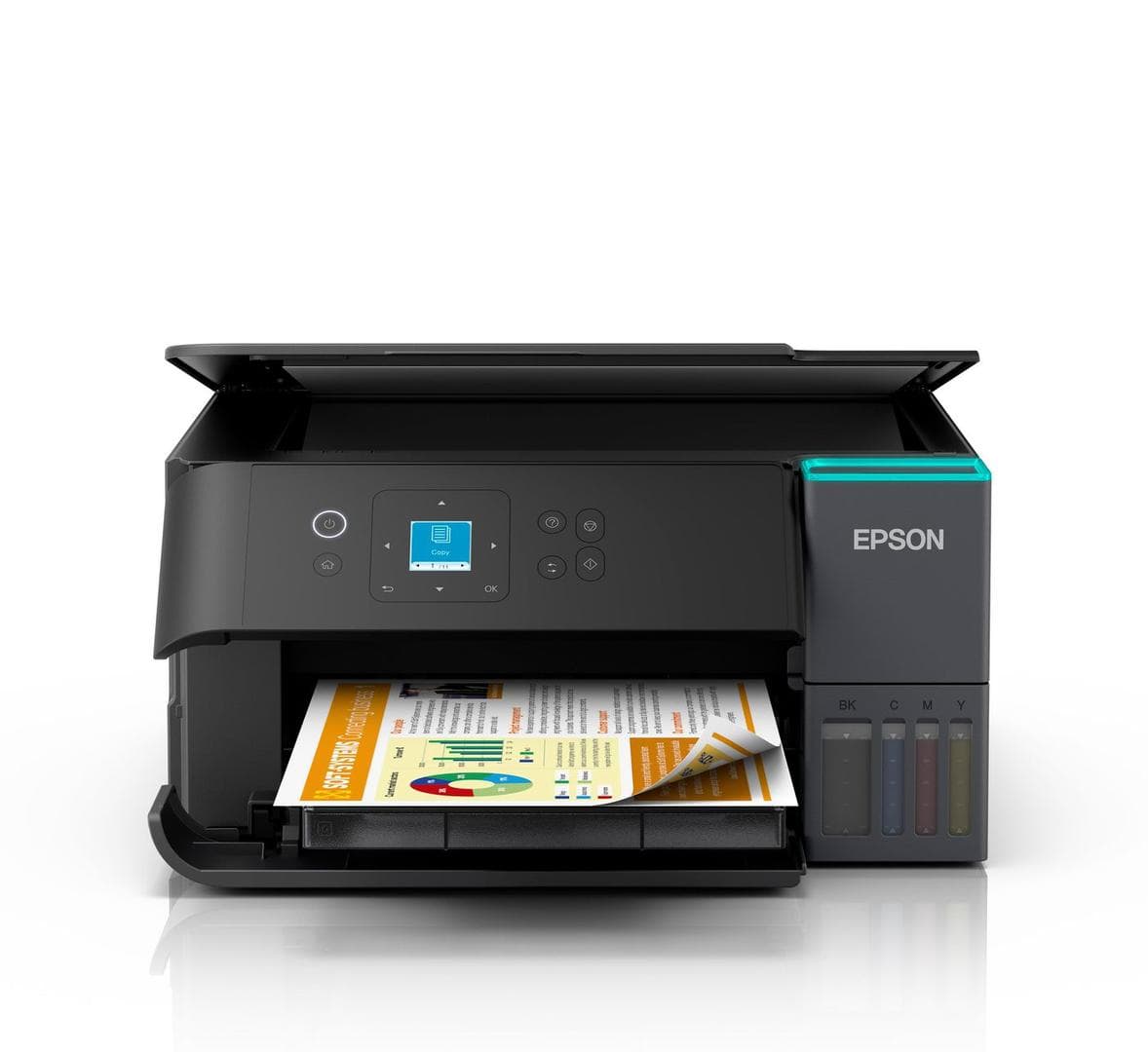 EPSON - EcoTank ET-2950 Inkjet MFP A4 15ppm ISO USB WLAN Wi-Fi