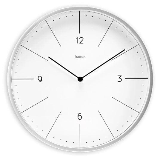 HAMA - Wall Clock Sardinia Diameter 30 cm Grey