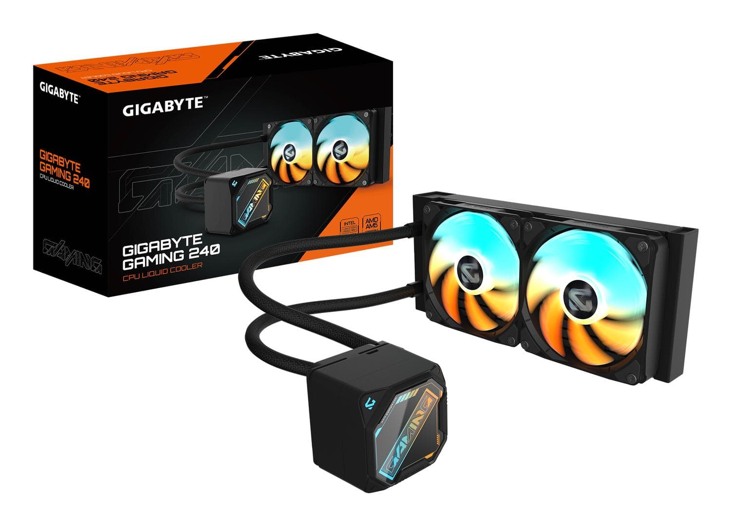 GIGABYTE - Gaming 240 Liquid Cpu Cooler- 