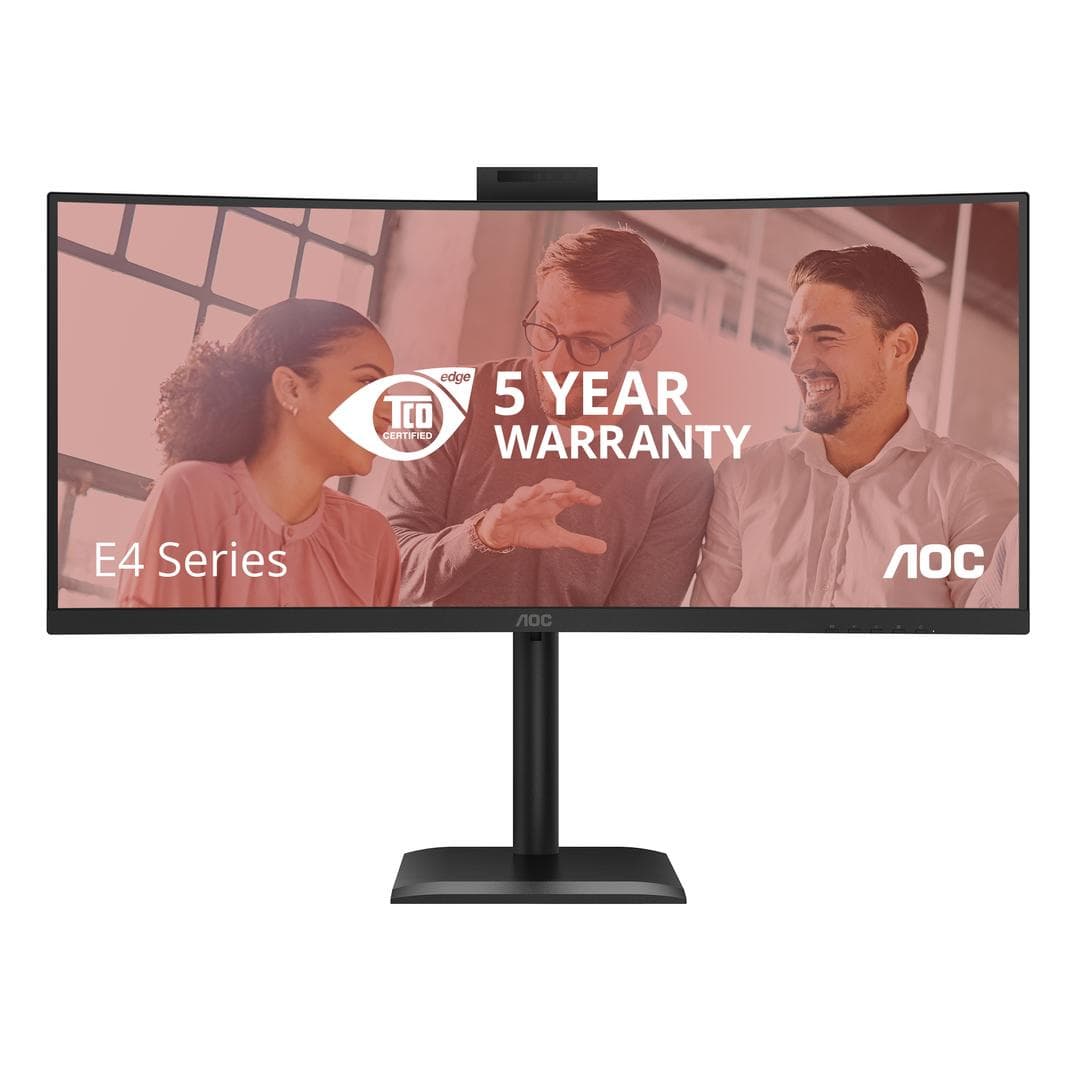 AOC - 34"" CU34E4CW | 3440x1440 | VA | Curved 1500R | 4ms | 120Hz | 5years