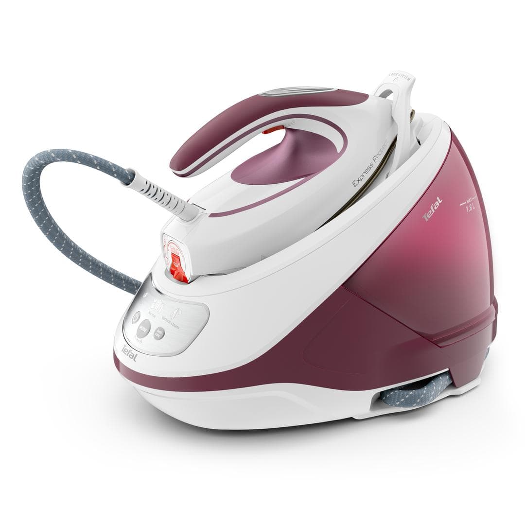 TEFAL - Express Protect SV9201E0 Dampstrygejern 2800W Rød Hvid