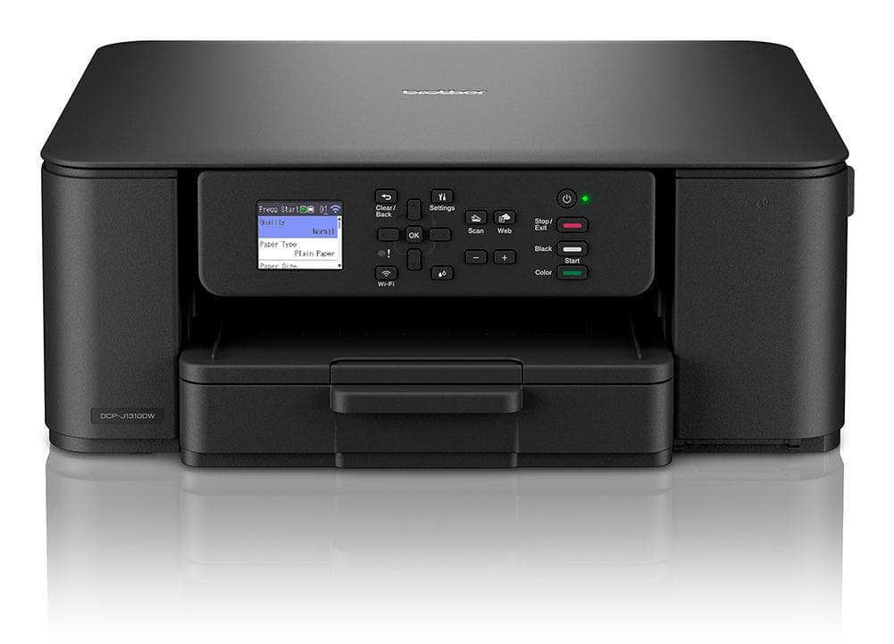 BROTHER - DCP-J1310DW Compact 3-in-1 wireless inkjet printer with duplex print