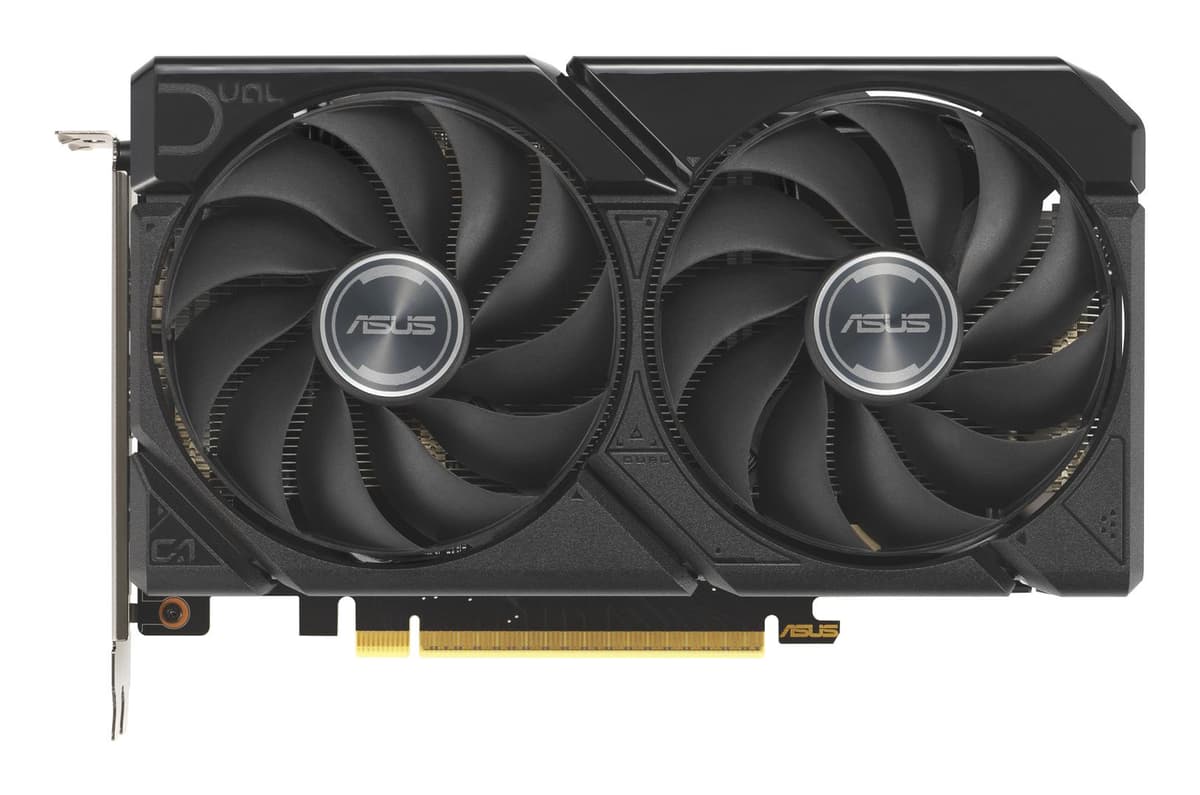 ASUS - Dual Radeon RX9060XT 8GB - Graphics card - Radeon RX 9060 XT - 8 GB GDDR6 - PCI Express 5.0 - HDMI, 2 x DisplayPort - box