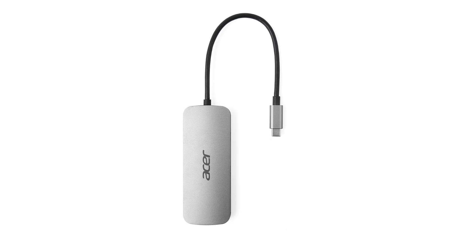 ACER - 7in1 Type C dongle 1xtypeC 1xHDMI 4K60 3xUSB3.2 1xSD/TF 1xPD