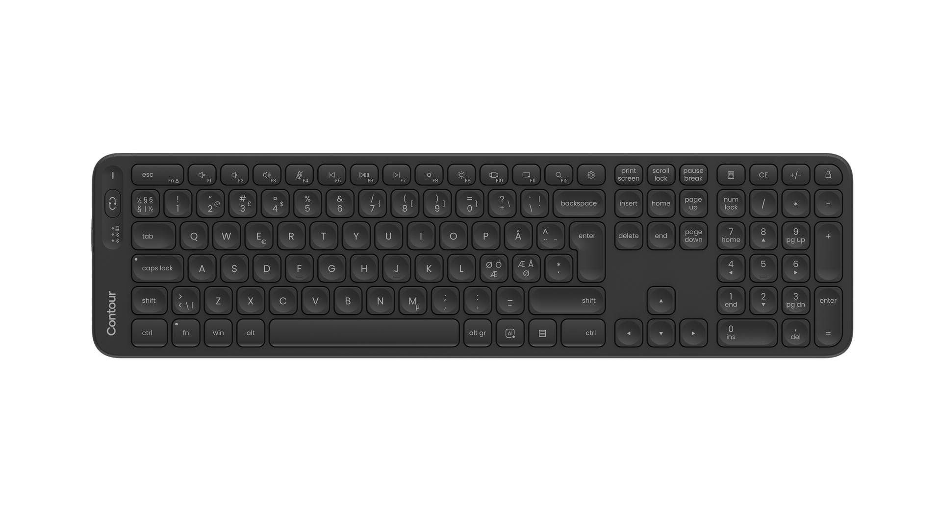 CONTOUR DESIGN - Balance Full-Size Keyboard Wireless Pan (Nordic)