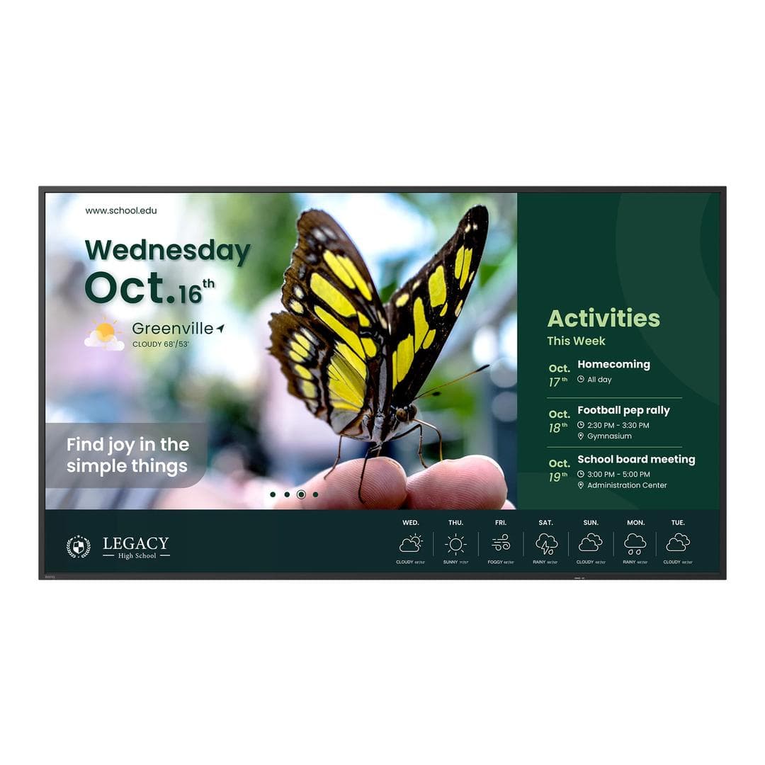BENQ - ST5504 | 55"" | 3840x2160 | 350Nits | 18/7 | Built-in speaker |
