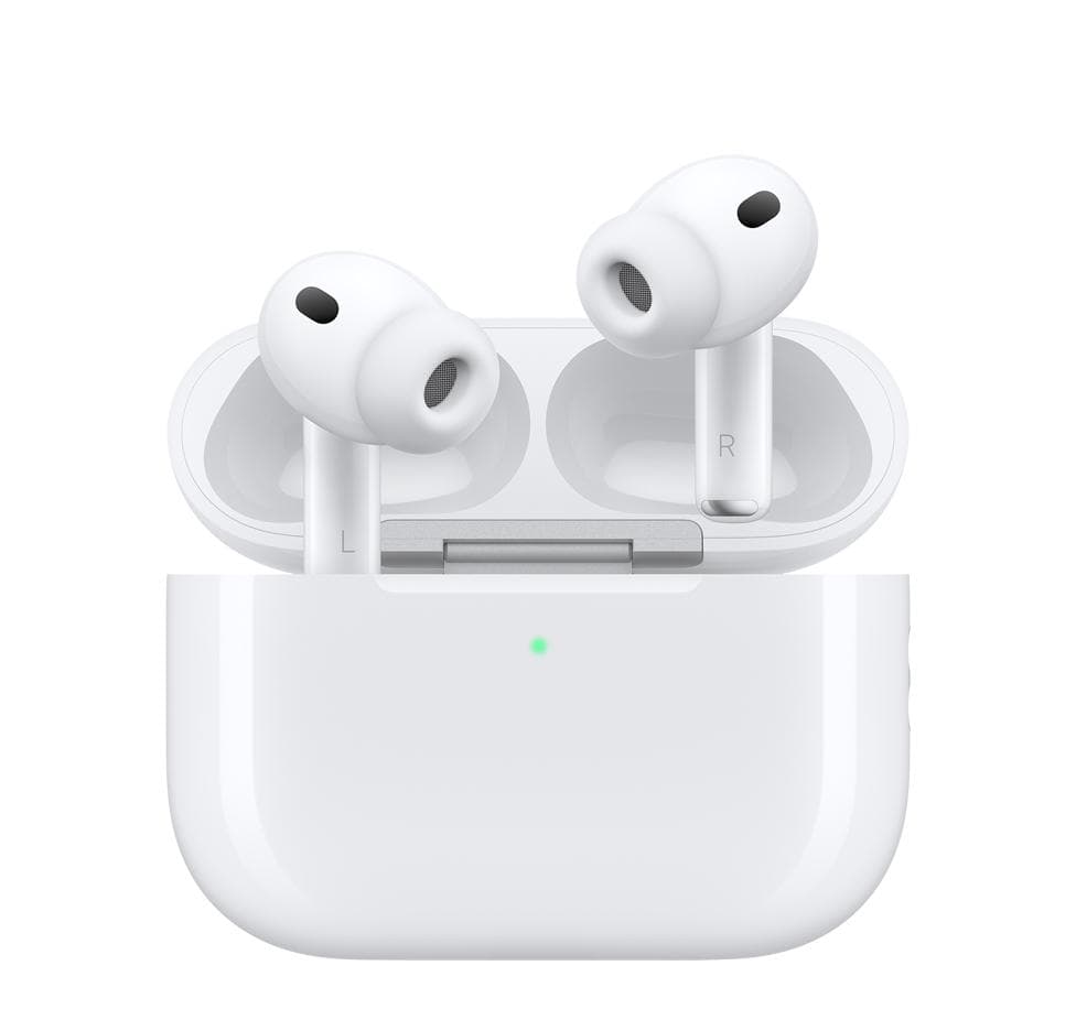 APPLE - AirPods Pro 3 - True wireless-hörlurar med mikrofon - inuti örat - Bluetooth - aktiv brusradering - vit
