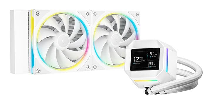 DEEPCOOL - Lm240 Wh Processor Liquid 