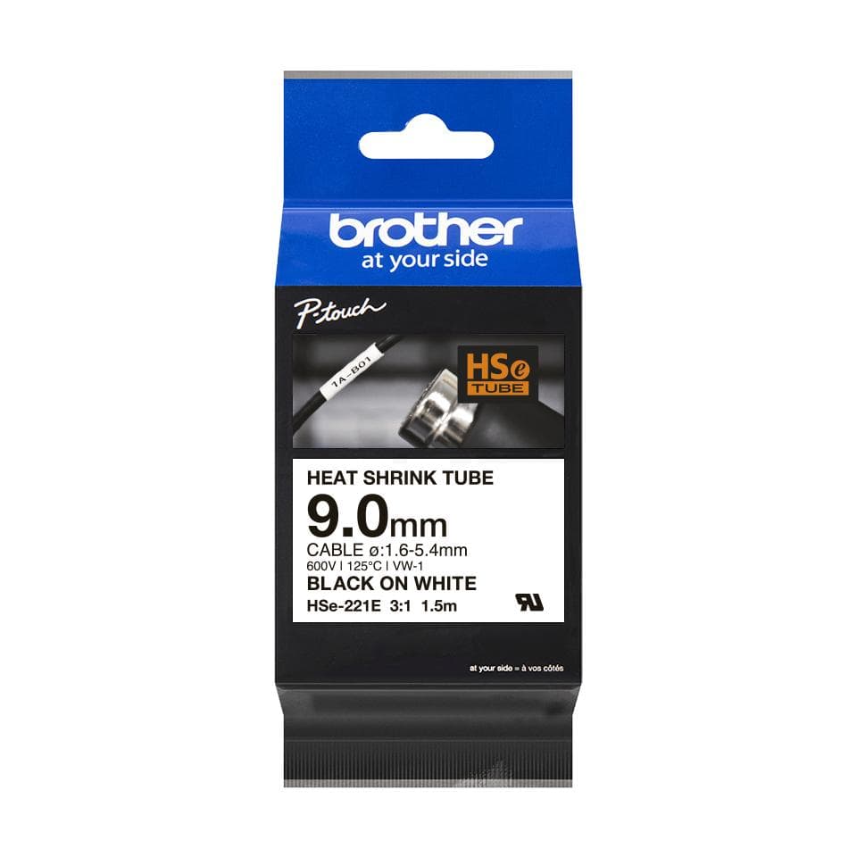 BROTHER - HSe-221E Heat shrink tube -
